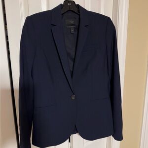 J. Crew Navy bi-stretch Blazer Modern Tailored Fit